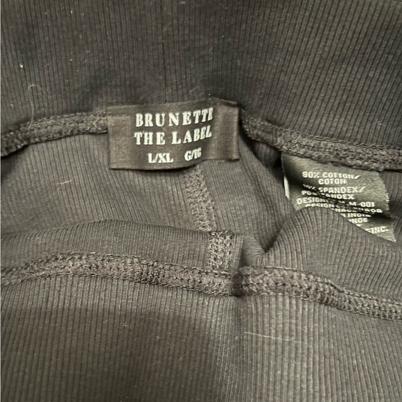 Brunette The Label Ribbed Leggings - Picture 2 of 4